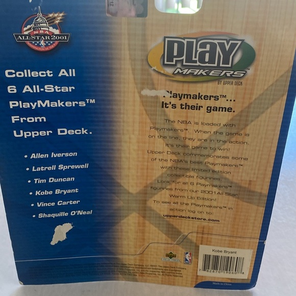LA LAKERS Kobe Bryant Bobble Head by Upper Deck Sealed in Original Packaging. - Picture 5 of 5